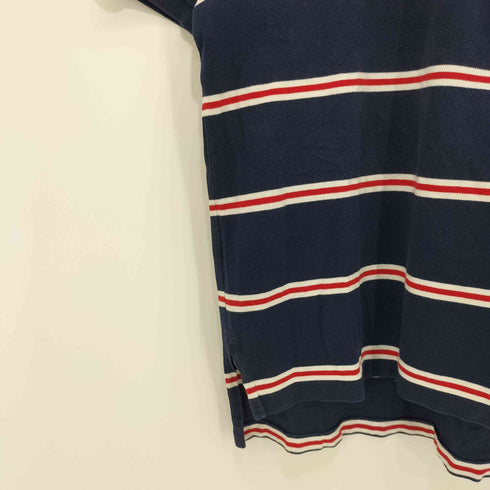 ポロバイラルフローレン Polo by RALPH LAUREN ワンポイント刺繍鹿の子ポロシャツ メンズ L