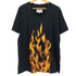 メゾンマルタンマルジェラ Maison Martin Margiela 12SS 1 フレイムプリント ファイヤーT レディース import:L