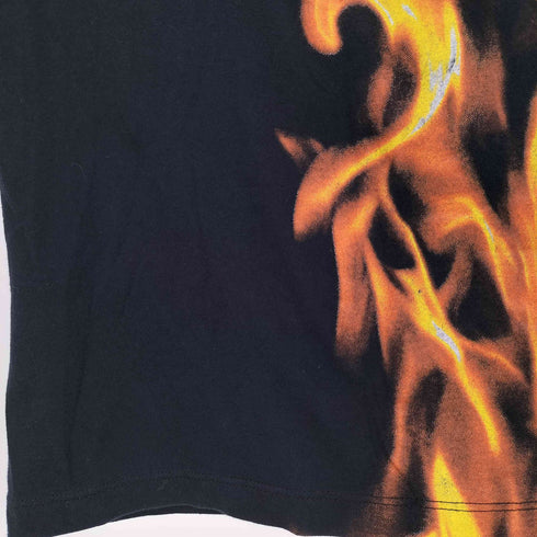 メゾンマルタンマルジェラ Maison Martin Margiela 12SS 1 フレイムプリント ファイヤーT レディース import:L