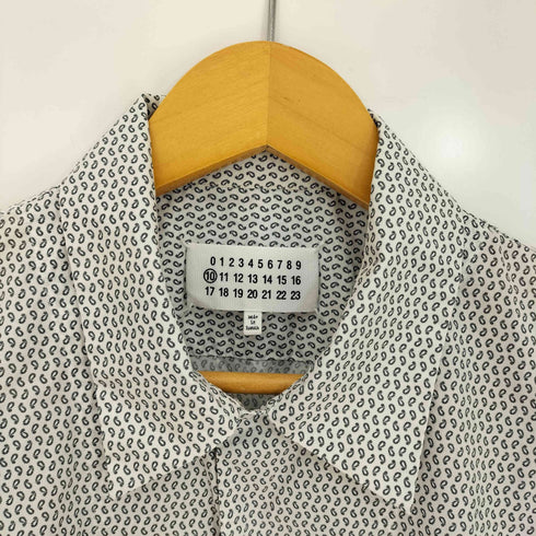 メゾンマルジェラ Maison Margiela ペイズリー オープンカラー シャツ メンズ 39