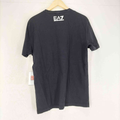 エンポリオアルマーニイーエーセブン EMPORIO ARMANI EA7 ロゴオーバープリントTシャツ メンズ 175/100