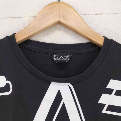 エンポリオアルマーニイーエーセブン EMPORIO ARMANI EA7 ロゴオーバープリントTシャツ メンズ 175/100