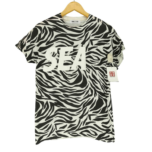 ウィンダンシー WIND AND SEA ゼブラ柄Tシャツ メンズ S