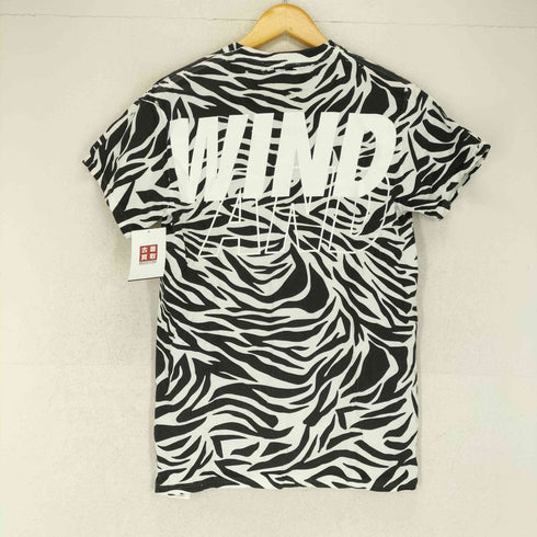 ウィンダンシー WIND AND SEA ゼブラ柄Tシャツ メンズ S