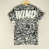 ウィンダンシー WIND AND SEA ゼブラ柄Tシャツ メンズ S