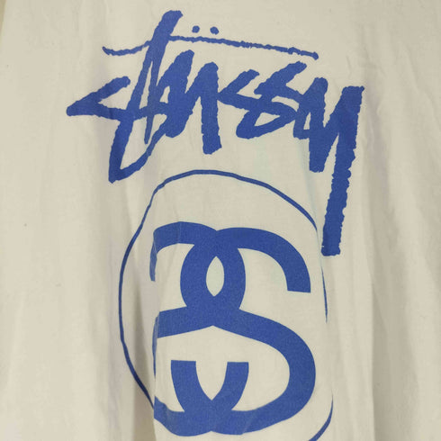ステューシー Stussy メキシコ製 ノースリーブ クルーネックTシャツ レディース import:L