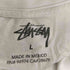 ステューシー Stussy メキシコ製 ノースリーブ クルーネックTシャツ レディース import:L