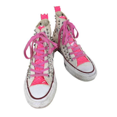 コンバース CONVERSE MIMANERA スタッズ装飾 ALL STAR HI レディース 22.5
