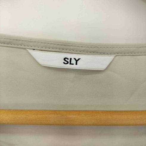 スライ SLY OPEN HEM SPINDLE DESIGN ショートワンピース レディース JPN:1