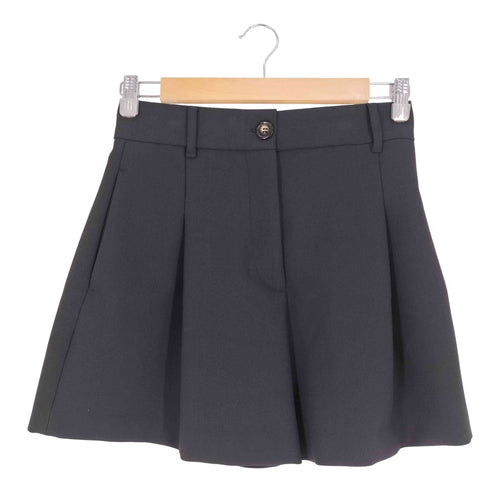 ザラ ZARA タック フレア ショーツ ショートパンツ レディース XS