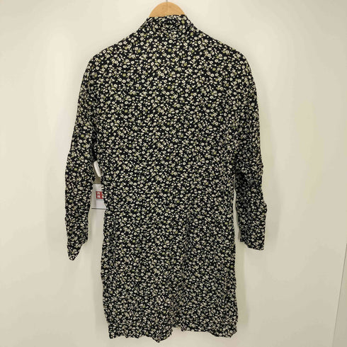 バナナリパブリック BANANA REPUBLIC 90S 白タグ フローラル レーヨン ガウン ワンピース レディース import:S