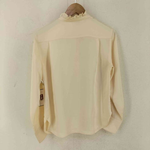 コントワーデコトニエ COMPTOIR DES COTONNIERS サテンフリルブラウス レディース JPN:M