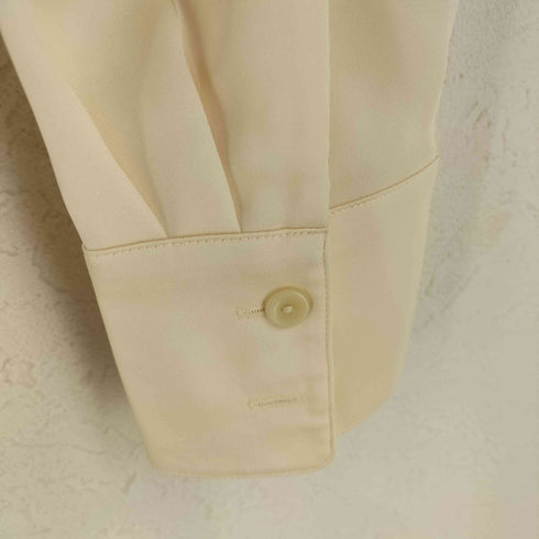コントワーデコトニエ COMPTOIR DES COTONNIERS サテンフリルブラウス レディース JPN:M
