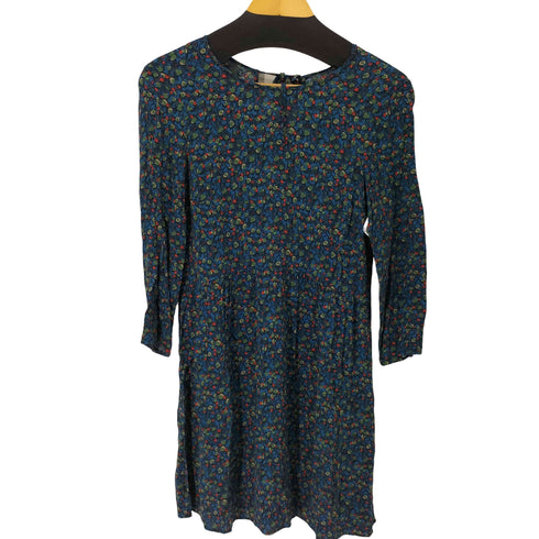 ザラ ZARA L/S 総柄ワンピース レディース JPN:M