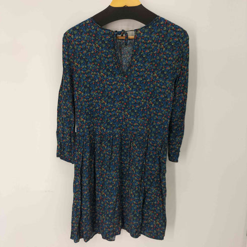 ザラ ZARA L/S 総柄ワンピース レディース JPN:M