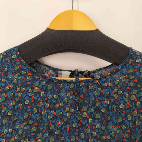 ザラ ZARA L/S 総柄ワンピース レディース JPN:M