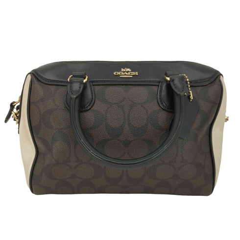 コーチ COACH ミニ・ベネット・サッチェル シグネチャー 2way ミニボストンバッグ レディース