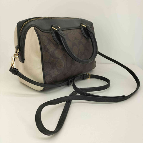 コーチ COACH ミニ・ベネット・サッチェル シグネチャー 2way ミニボストンバッグ レディース