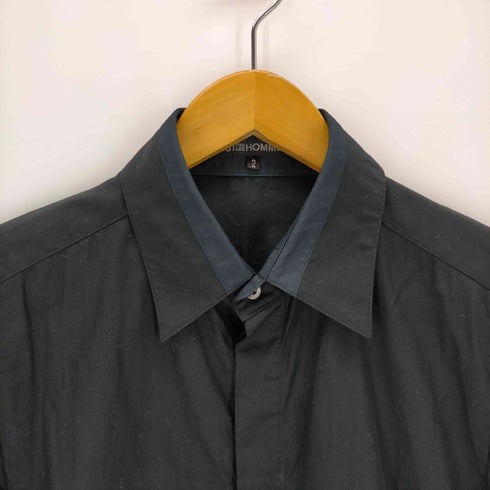 ゴーサンゴーイチプールオム 5351 POUR LES HOMMES 比翼L/Sシャツ メンズ JPN:2