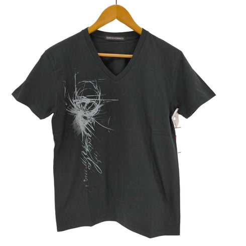 ゴーサンゴーイチプールオム 5351 POUR LES HOMMES プリントS/S Vネックカットソー メンズ JPN:S