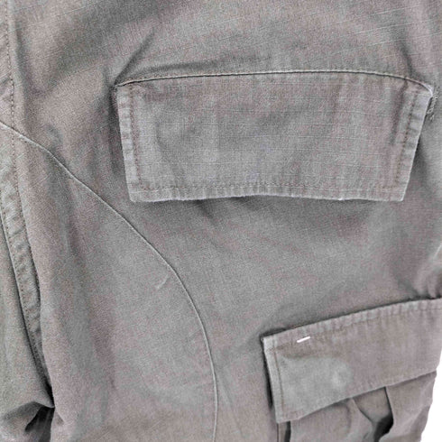 ユーエスアーミー U.S. ARMY 90S LAJAS INDUSTRIES社製 GREEN483 リップストップカーゴパンツ メンズ SMALL SHORT