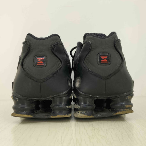 ナイキ NIKE SHOX TL BLACK/BLACK-MTLC HEMATITE-MAX ORANGE メンズ JPN:27.5
