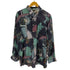 karboon フランス製 レーヨン100% 総柄L/Sシャツ メンズ import:XL