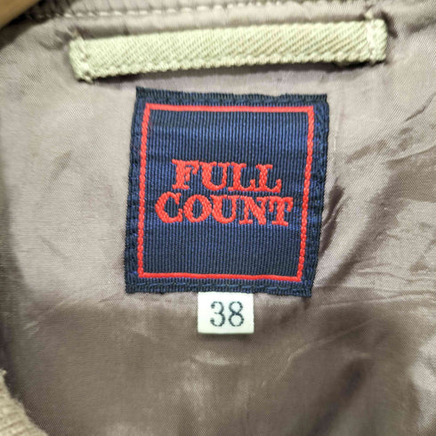 フルカウント FULLCOUNT キャンバス フライトジャケット メンズ US:38