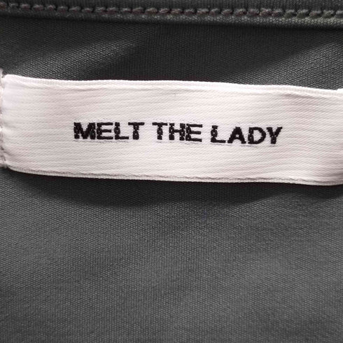 メルトザレディ Melt the lady スナップボタンデザイン L/S ワンピース レディース FREE