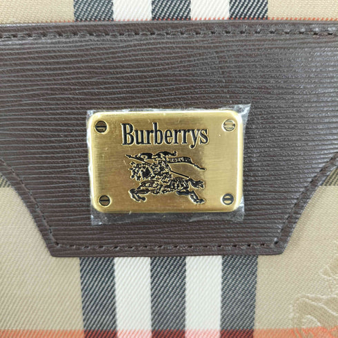 バーバリーズ BURBERRYS ノバチェック クラッチバッグ レディース