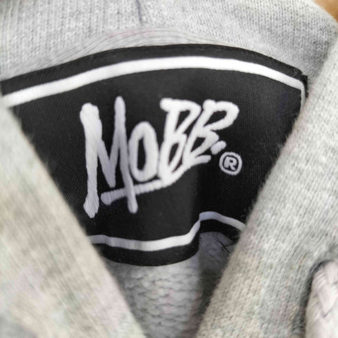 モブ MOBB. 刺繍ロゴ プルオーバーパーカー メンズ XL