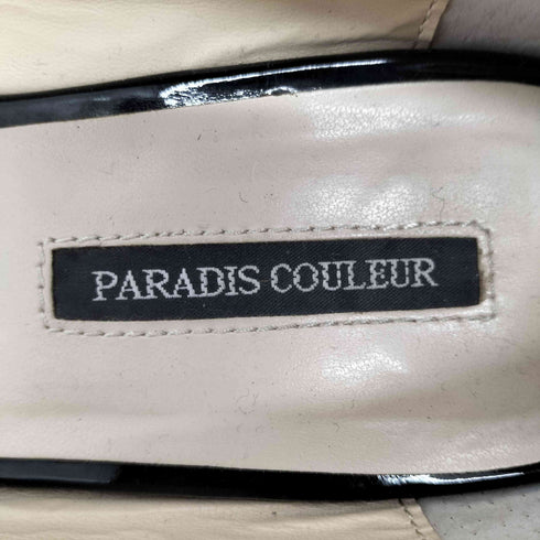paradis couleur ラインストーン パンプス レディース JPN:24