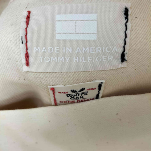 トミーヒルフィガー TOMMY HILFIGER USA製 キャンバスハンドバッグ メンズ