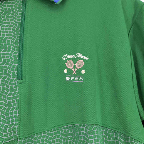 ダイム Dime ハーフジップ S/S ポロシャツ メンズ import:M