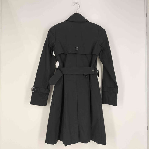 バーバリーブルーレーベル BURBERRY BLUE LABEL ノバチェックライナー付き 裏地ノバチェック ベルテッド トレンチコート レディース EUR:38