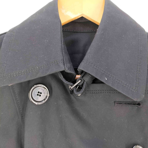 バーバリーブルーレーベル BURBERRY BLUE LABEL ノバチェックライナー付き 裏地ノバチェック ベルテッド トレンチコート レディース EUR:38