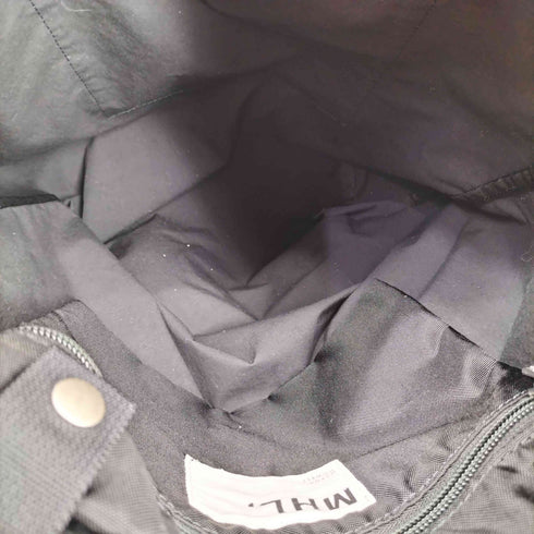 エムエイチエル MHL. PROOFED HIGHCOUNT TWILL TOTE メンズ