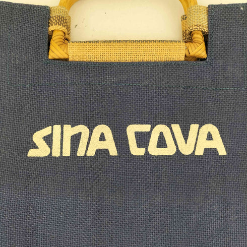 シナコバ SINA COVA ロゴプリントハンドバッグ メンズ