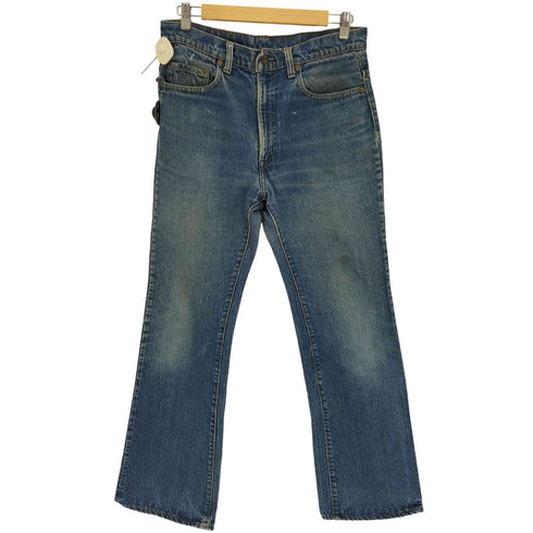 リーバイス Levis 80S USA製 517 42TALON ジップ ボタン裏 650刻印 5ポケット 黒カン ジップフライ ブーツカット デニム パンツ 82年製 メンズ W:33 L:33