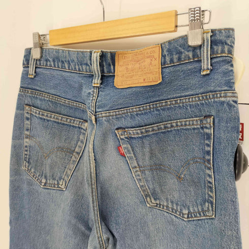リーバイス Levis 80S USA製 517 42TALON ジップ ボタン裏 650刻印 5ポケット 黒カン ジップフライ ブーツカット デニム パンツ 82年製 メンズ W:33 L:33