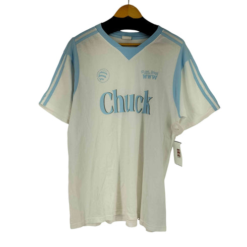 チャック chuck フロントプリント S/S ゲームシャツ レディース JPN:L