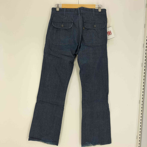 リーバイス Levis PREMIUM 金タブ バックフラップポケット ジップフライ ブーツカット デニムパンツ メンズ W:32 L:32