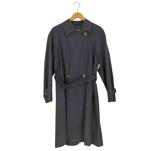 アクアスキュータム AQUASCUTUM 90s ポリナイロン ベルテッド トレンチコート メンズ 9