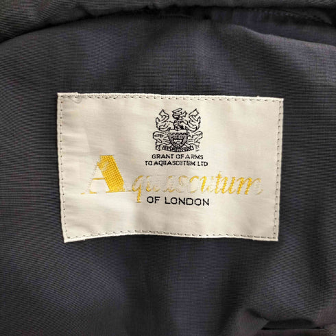 アクアスキュータム AQUASCUTUM 90s ポリナイロン ベルテッド トレンチコート メンズ 9
