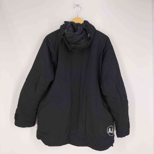 アルマーニジーンズ ARMANI JEANS 裏地キルティング フーデッド 中綿 ナイロンジャケット メンズ I:46 / USA:30