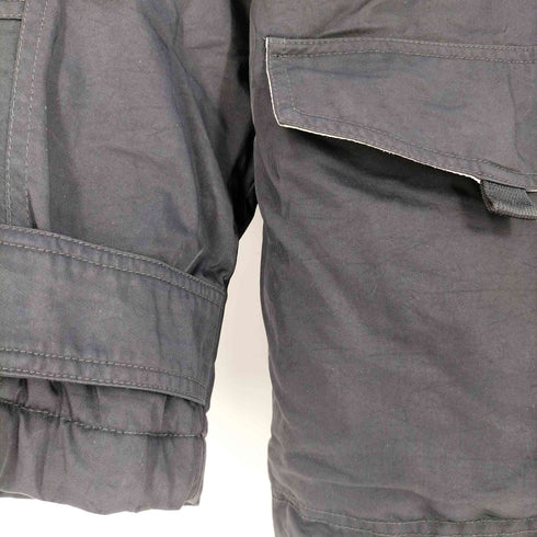 アルマーニジーンズ ARMANI JEANS 裏地キルティング フーデッド 中綿 ナイロンジャケット メンズ I:46 / USA:30