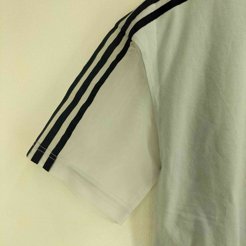 アディダスオリジナルス adidas Originals 袖シアー ナイロン 半袖カットソー レディース import:XS