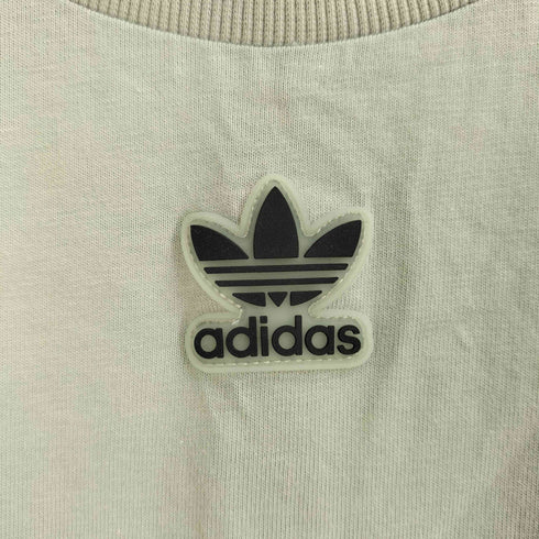 アディダスオリジナルス adidas Originals 袖シアー ナイロン 半袖カットソー レディース import:XS