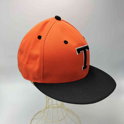 ニューエラ NEW ERA 59FIFTY T ロゴ刺繍 6パネル バイカラー ベースボール キャップ メンズ 7 3/8