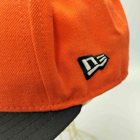 ニューエラ NEW ERA 59FIFTY T ロゴ刺繍 6パネル バイカラー ベースボール キャップ メンズ 7 3/8